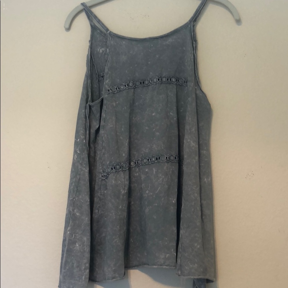 Grey boho top - Picture 2 of 2